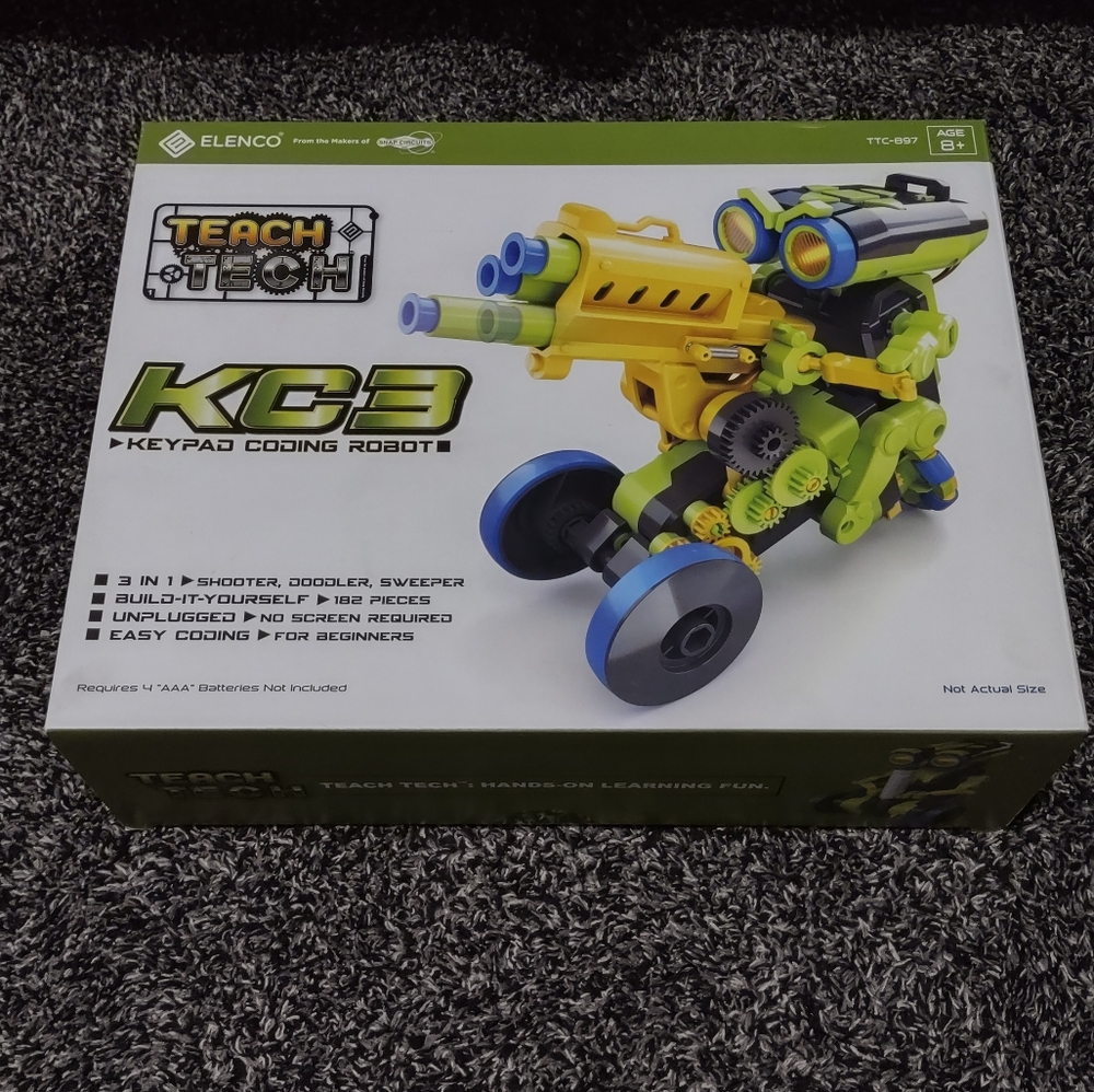 Teach Tech KC3 Keypad Coding Robot